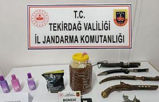 Tekirdağ’da uyuşturucu operasyonu