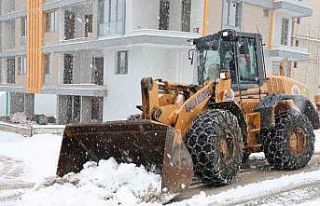 Atakum Belediyesinden kar seferberliği