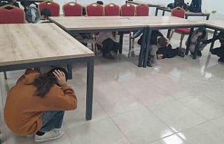 Çocuklara afet bilinci etkinliği