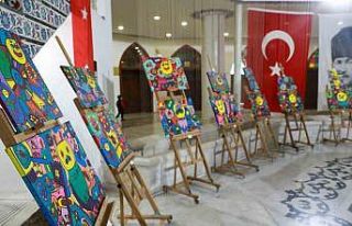 Engel tanımayan resim sergisi