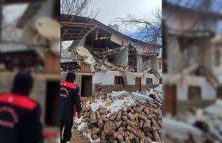 Kahramanmaraş’ta tüp patlaması