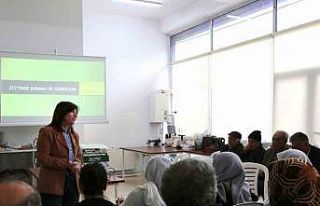 Büyükşehir Sarıcakayalı üreticileri bilgilendirdi