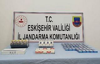 Jandarmadan kaçak sigara operasyonu