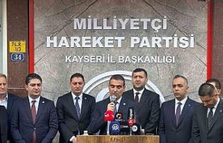 MHP’de bayramlaşma