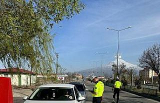 Iğdır’da trafik denetimleri sıklaştırıldı