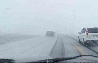 Kayseri’de ulaşıma kar engeli