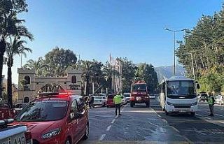Marmaris’te otel yangını