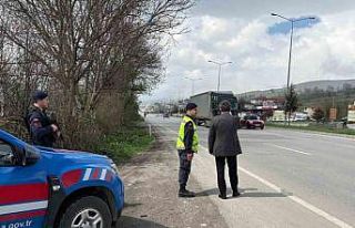 Samsun Valisi trafik denetiminde