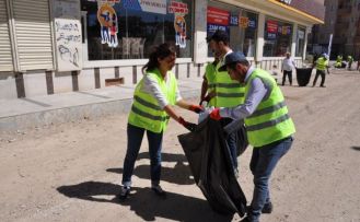 Yüksekova Belediyesinden temizlik kampanyası