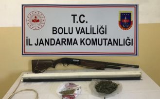 Bolu’da jandarma ekiplerinden uyuşturucu operasyonu