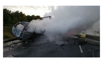 Rusya'da feci kaza: 3 kişi yanarak öldü