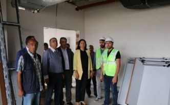 Ekinci spor tesislerini inceledi