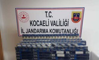 İran’dan getirilen kaçak sigaralar operasyonla ele geçirildi