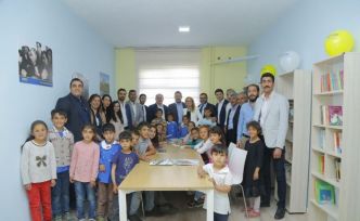 Karslı çocuklar, yeni eğitim öğretim yılı arifesinde kütüphanelerine kavuştu