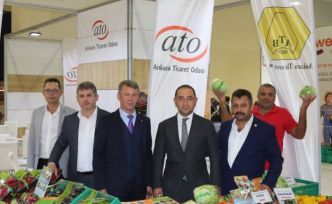 Anadolu’nun ürünleri ATO standında sergilendi