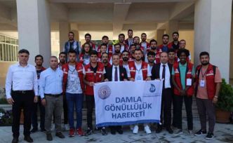 Damla Projesi Gönüllüleri Gümüşhane’de