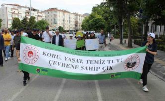 Kırklareli’nde çevre yürüyüşü