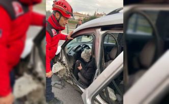 Balıkesir’de trafik kazası: 1 yaralı