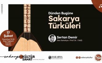 Sakarya’nın kültürü türkülerle hayat bulacak