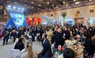 Turizm fuarında Gölcük rüzgarı