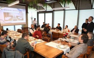 Başkan Taban gazetecilerle iftarda buluştu
