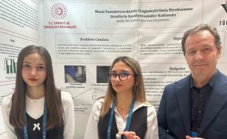 Lise öğrencilerinden ‘nano parçacıklı’ stent
