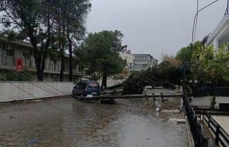 Balıkesir’de yağmur etkili oldu