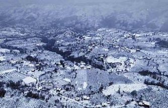 Ordu’dan kar manzaraları