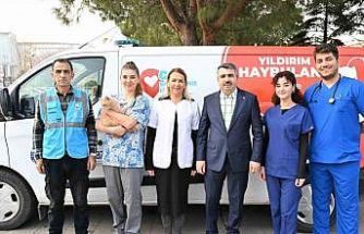 Yıldırım’da ‘can dostu’ ambulans