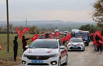 Adana şehidini dualarla uğurladı