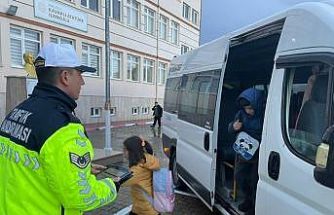 Kırklareli’nde okul servisleri denetlendi