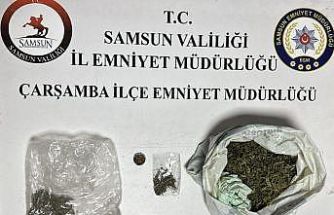 Çarşamba’da uyuşturucuya 3 gözaltı