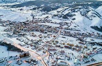 Erzincan’ın köylerinde kış mesaisi