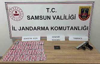 Samsun’da jandarmadan uyuşturucu operasyonları