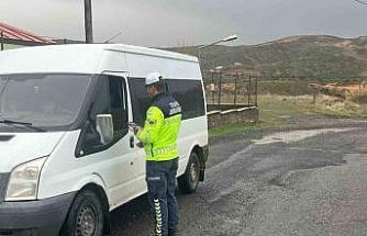 Bingöl’de okul servisleri denetlendi