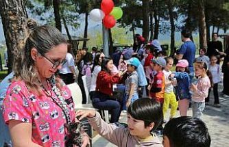 Çocuklara hayvan sevgisi aşılandı