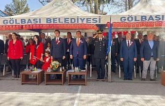 Gölbaşı’nda 23 Nisan kutlandı
