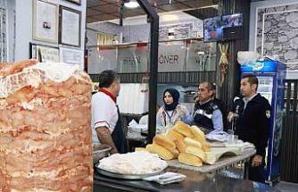 Haliliye’de dönercilere denetim