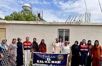 Jandarma, kadınlara bilgilendirmede bulundu