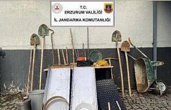 Jandarmadan kaçak kazı operasyonu