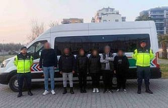 Jandarmanın yol kontrolünde yakalandılar