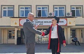 Muş’ta mezuniyet sevinci