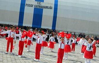 Posof’ta 23 Nisan coşkusu