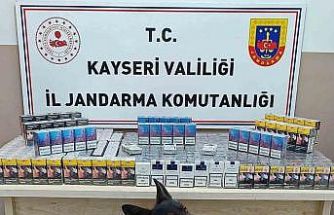 Sigara kaçakçıları jandarmadan kaçamadı