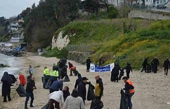 Sinop’ta çevre temizliği etkinliği