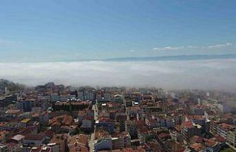Sinop’u sis bulutu yuttu