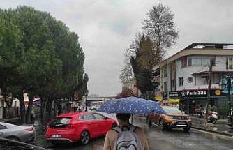 Tekirdağ’da sağanak yağış