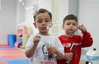 Tepebaşı’nda çocuklar çok mutlu