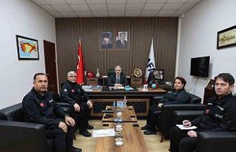 Vali Ayyıldız’dan AFAD’a ziyaret