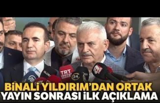 Binali Yıldırım “Yayının Ne Getirip Ne Götürdüğü İstanbulluların Taktiridir"